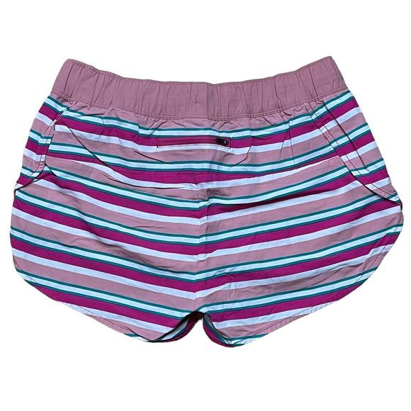 The North Face Class V Mini Short Multi Pink Striped Mid Rise Size S Women's - Picture 5 of 9